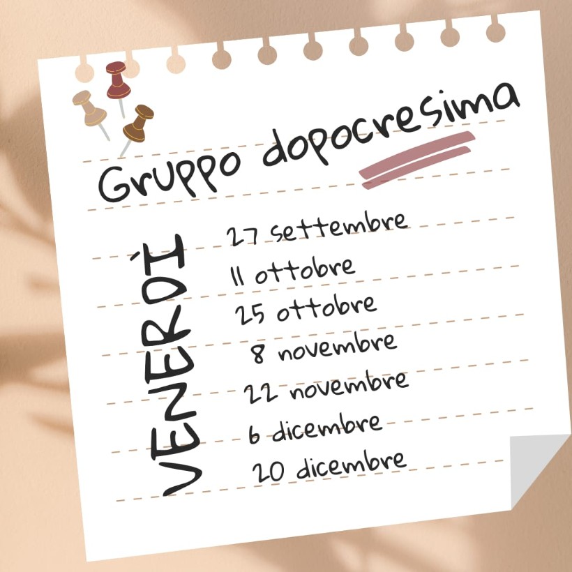 Gruppo Dopocresima del Venerdì