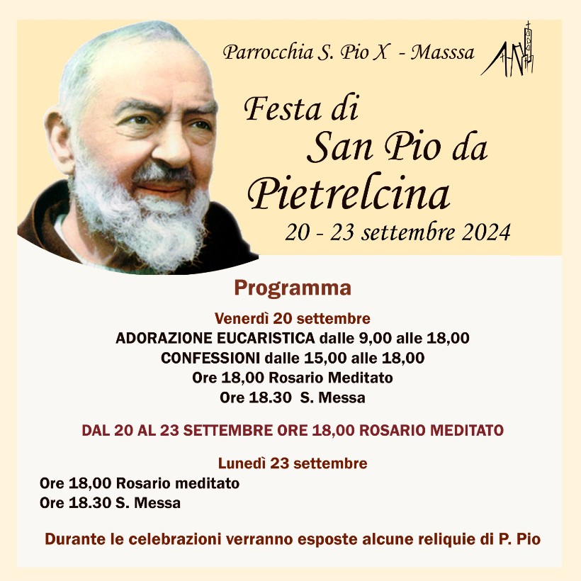 San Pio da Pietrelcina 2024